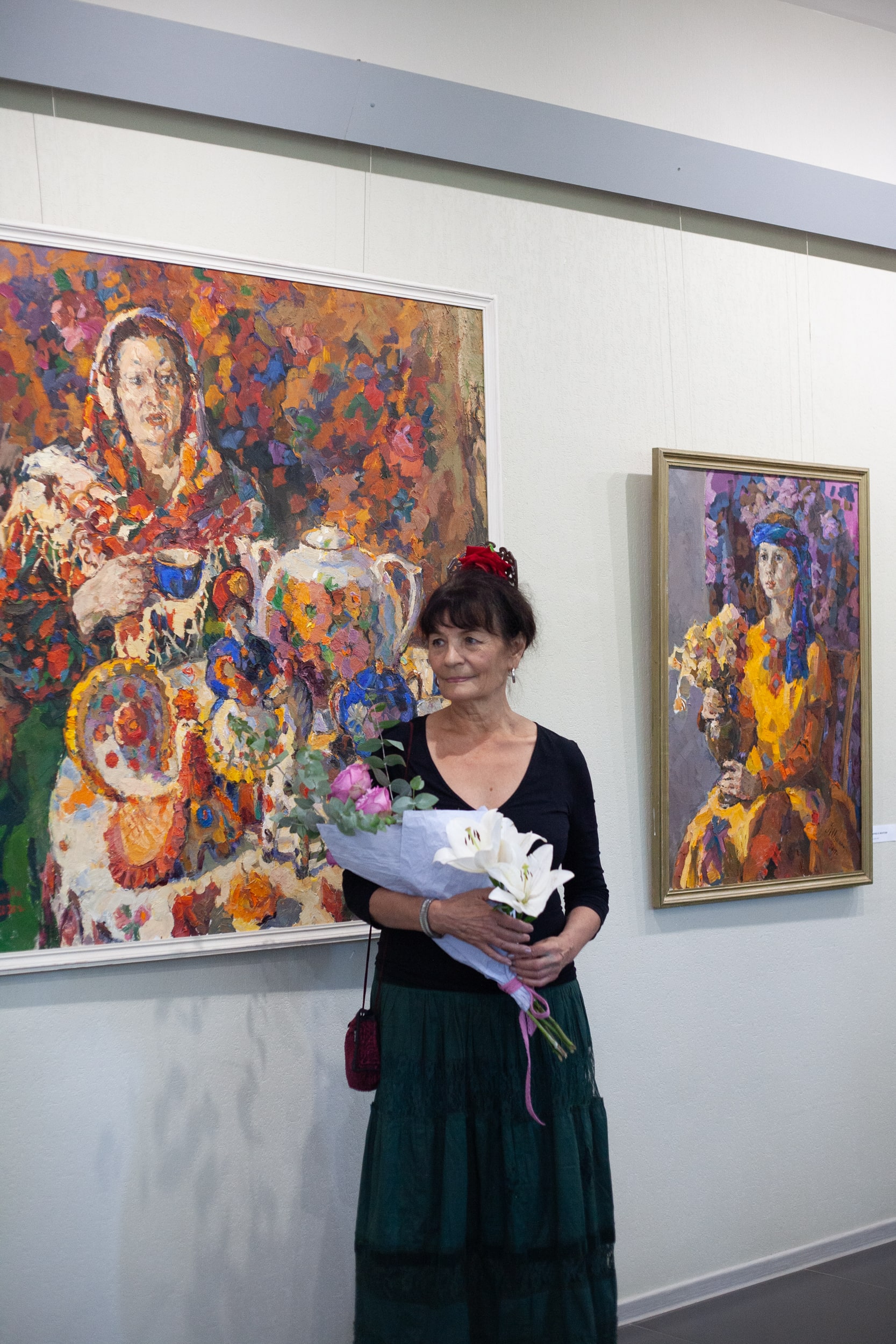 Открытие выставки Лиры Цукановой-Белянской